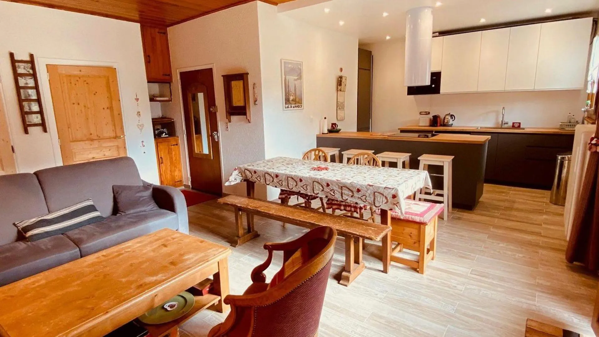 Appartement Renove Proche Pistes Avec Terrasse Et Parking, 3 Ch, 8 Pers - Fr-1-459-185 La Clusaz