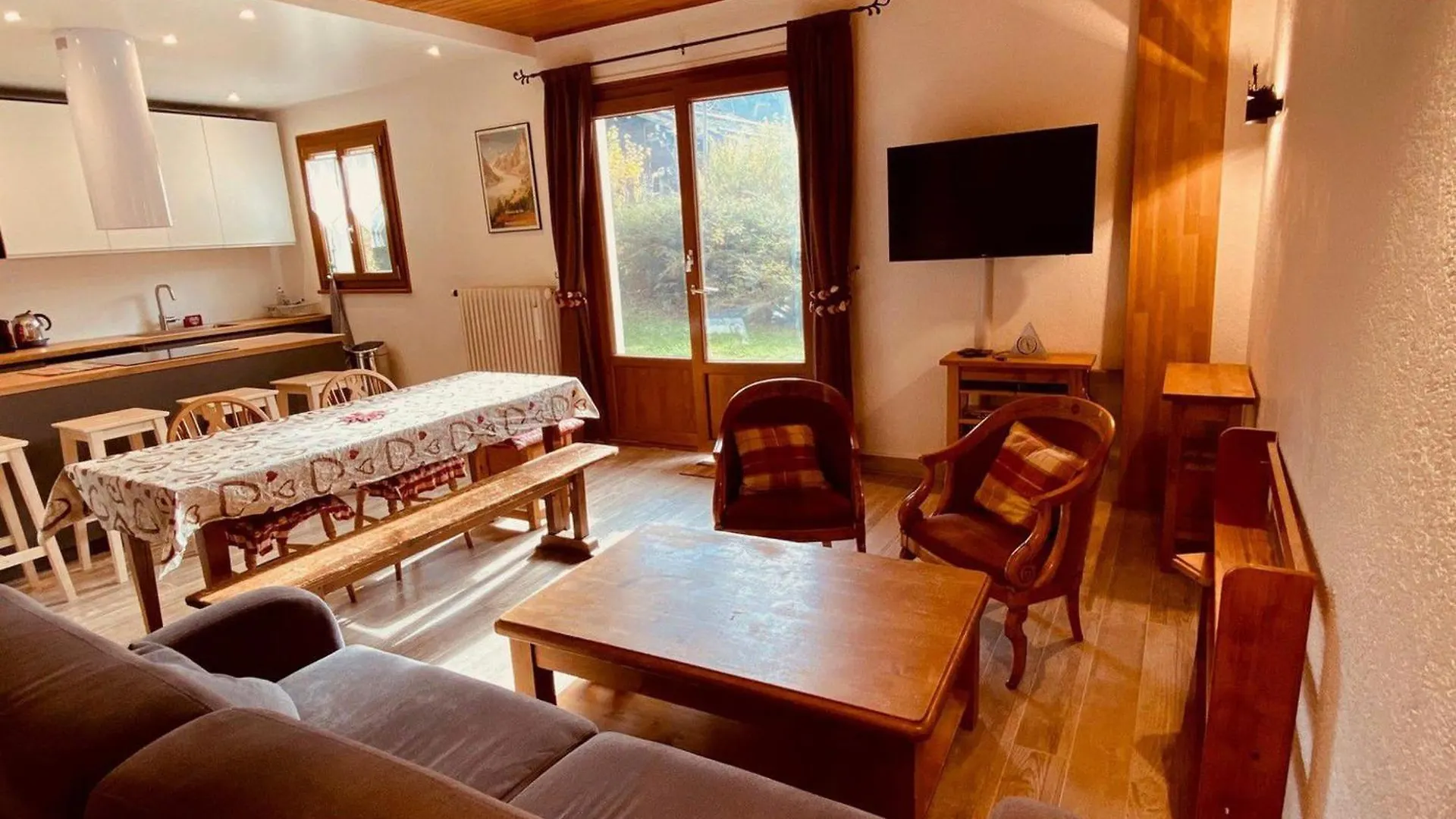 Apartment Appartement Renove Proche Pistes Avec Terrasse Et Parking, 3 Ch, 8 Pers - Fr-1-459-185 La Clusaz